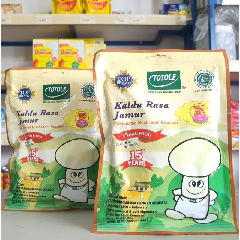 

Totole 80Gr / Totole Kaldu Jamur 80Gr / Kaldu Rasa Jamur Totole / Kaldu Totole
