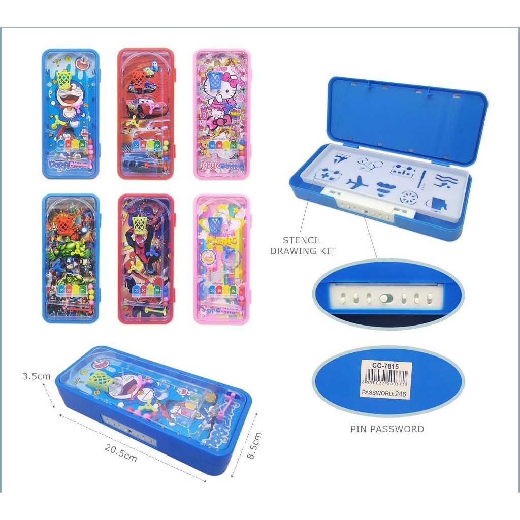 

TEMPAT PENSIL KODE CC-7815 | KOTAK PENSIL KUNCI KATA SANDI