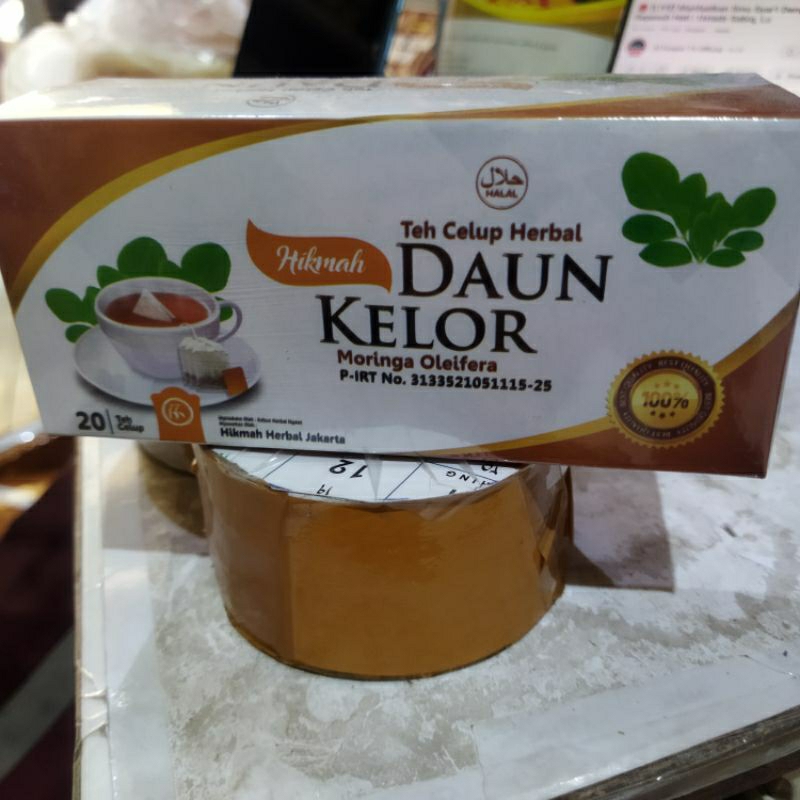 

TEH CELUP HERBAL DAUN KELOR HIKMAH 40 GRAM