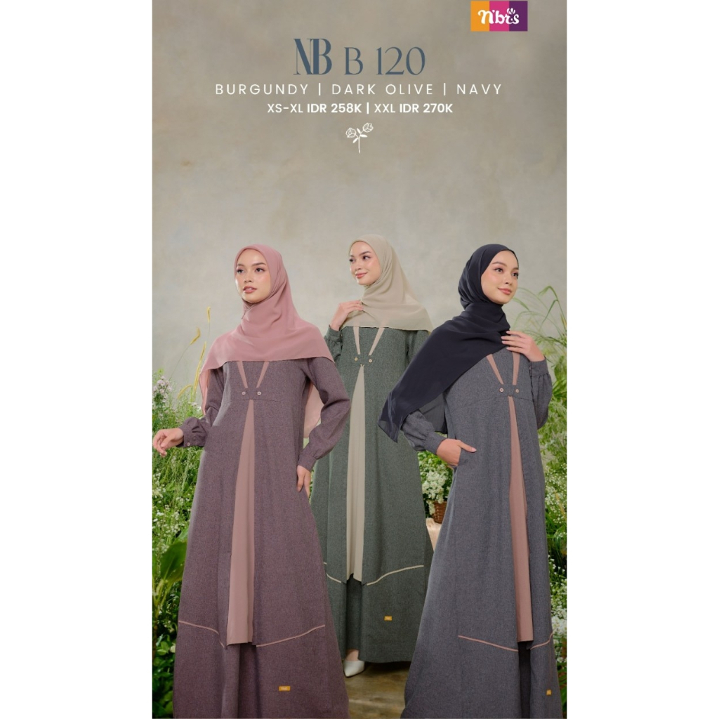 Gamis Dewasa Nibras NB B120