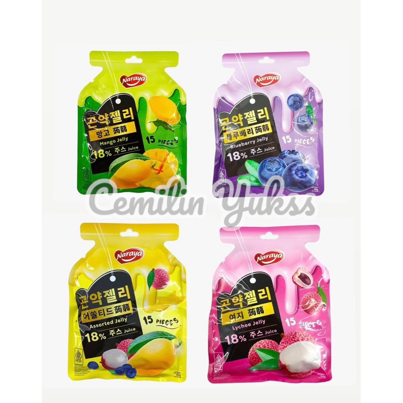 

Naraya Konyaku Jelly 300g Naraya Jelly Mangga Lychee Anggur Naraya Jelly Aneka Buah Grape Lychee Manggo