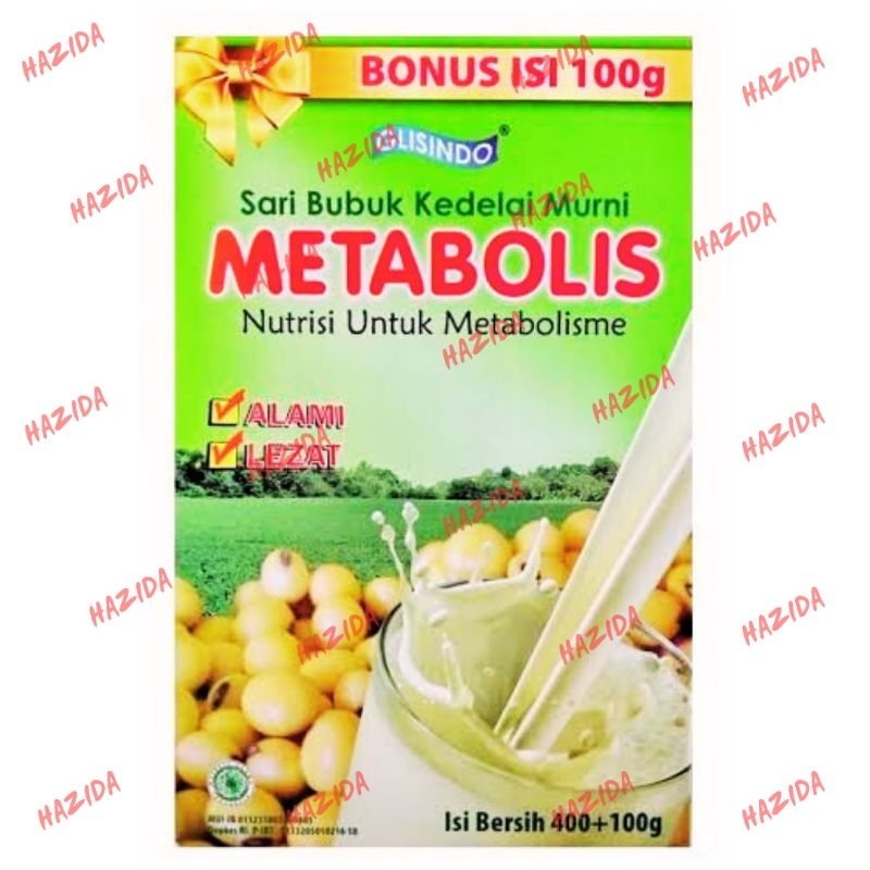 

Sari Serbuk Susu Kedelai Metabolis Murni - Bubuk Kedelai 500 gram