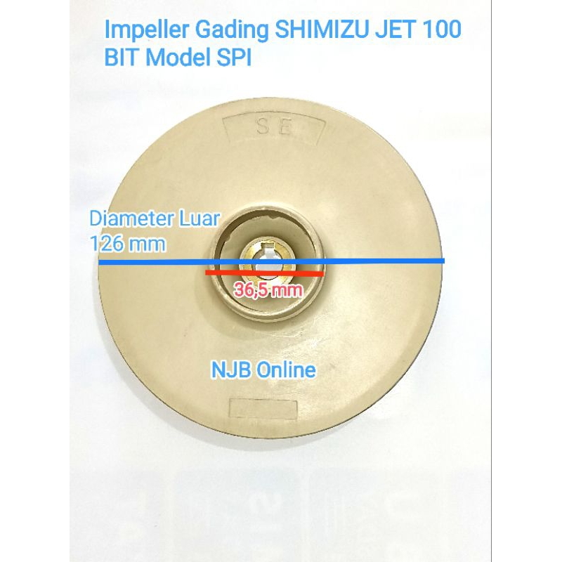 Kipas Impeller Pompa Air SHIMIZU JET 100 SPI