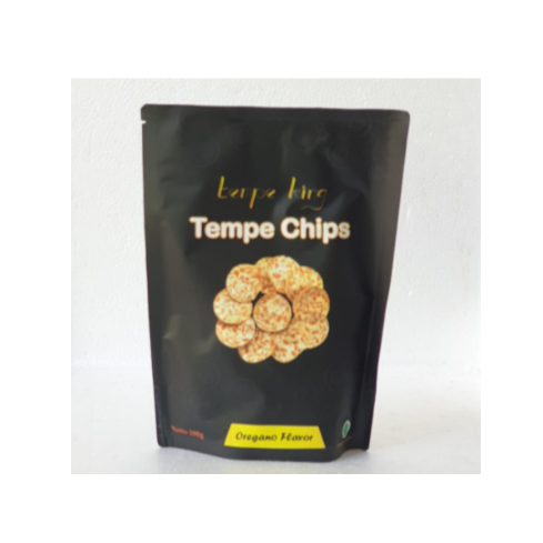 

Kripik Tempe King - Snack Vegan Gluten Free Non GMO 100 gr
