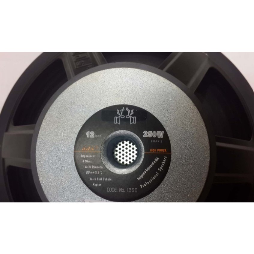 SPEAKER 12 INCH ADS FULL RANGE ADS 1250 250 WATT