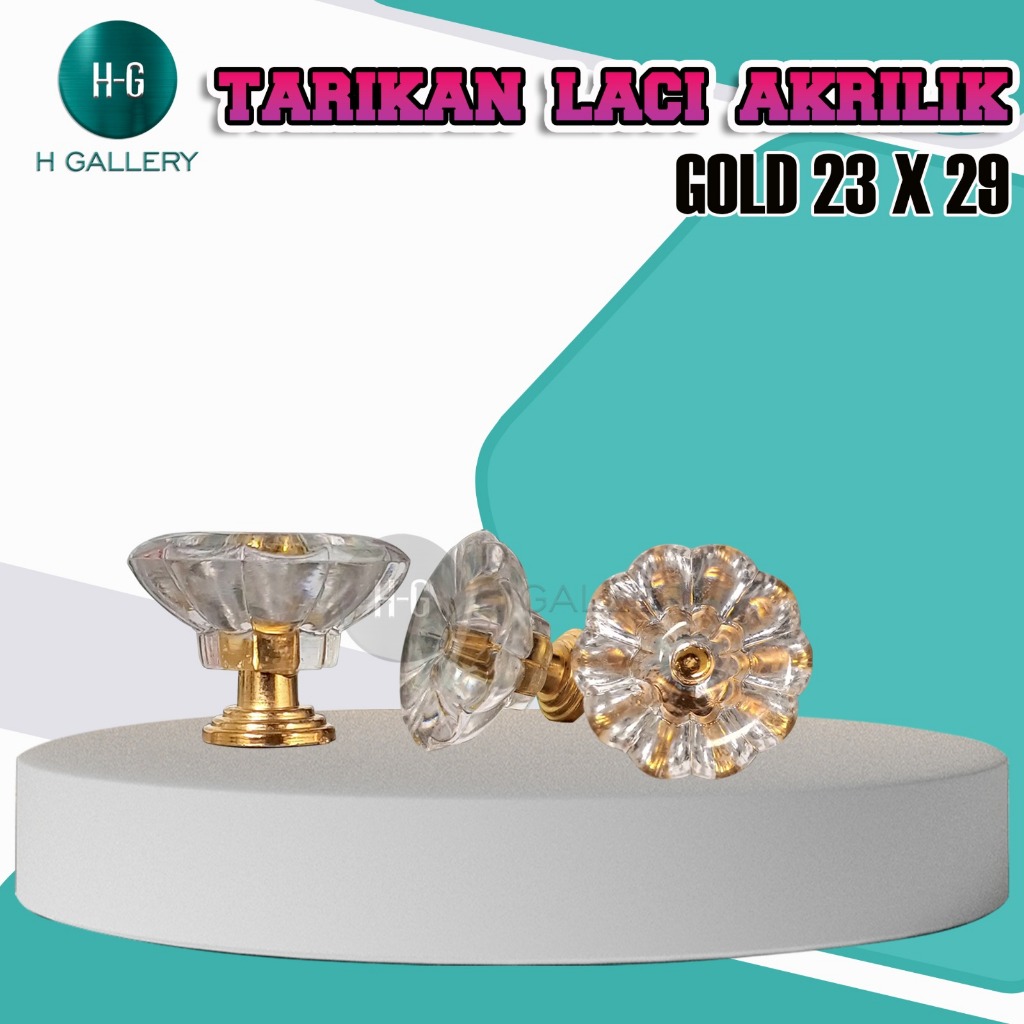 TARIKAN LACI AKRILIK - 23 X 29 MM * S