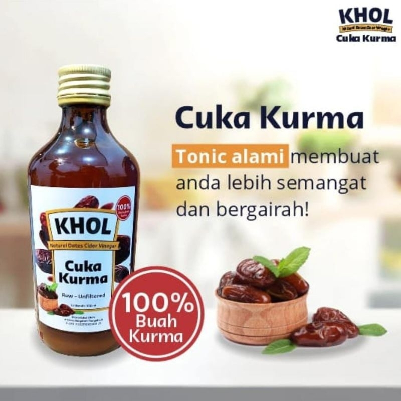 

Cuka Kurma KHOL Mengurangi Kolesterol dan Menjaga Kesehatan