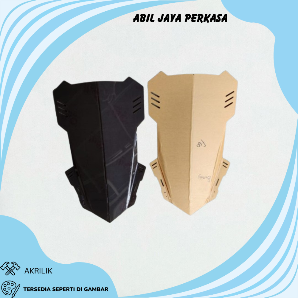 VISOR CUSTOM 60 CM WINDSHIELD CUSTOM 60 CM YAMAHA NEW VIXION | FZ150I VISOR CUSTOM VISOR VIXION WIND