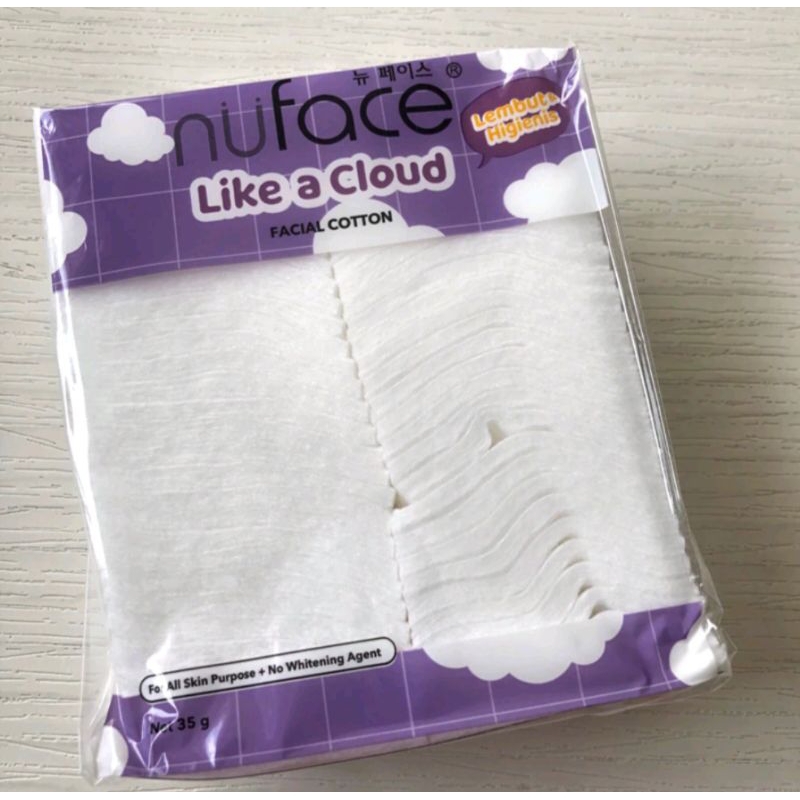 Kapas NuFace Kapas Wajah Lembut Nu Face