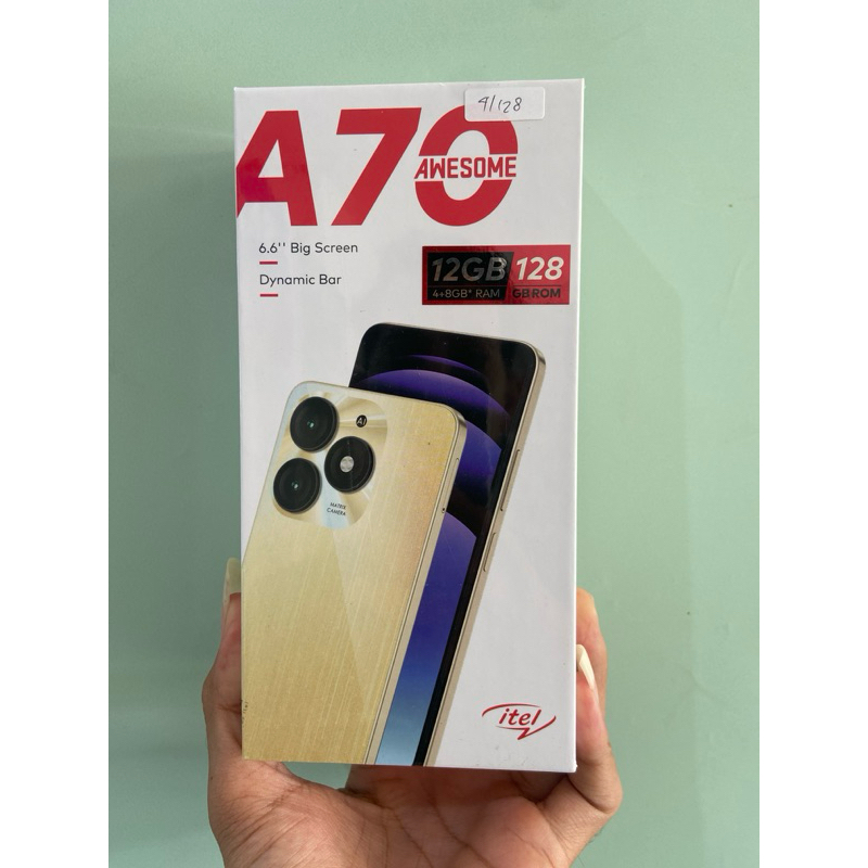 itel a70 ram 4+8/128gb