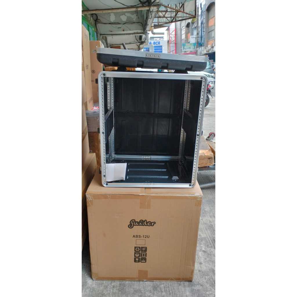 Case ABS Guider Hardcase ABS 12U Rak Case Abs 12U Guider Original