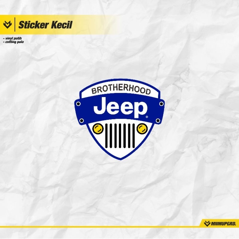 Sticker RC brotherhood jeep