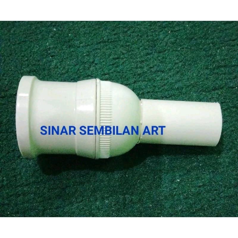 fiting lampu khusus tangkai pipa elastis 16mm