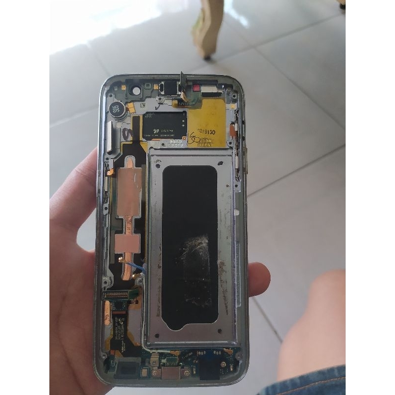 LCD Samsung galaxy s7 flat ORI copotan