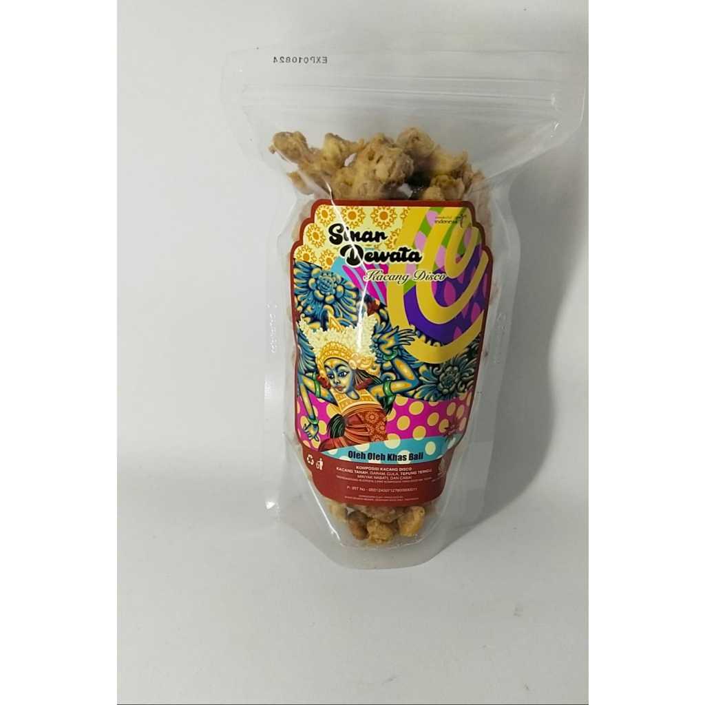 

Kacang Disco plastik Sinar Dewata Oleh oleh Khas Bali 175gr