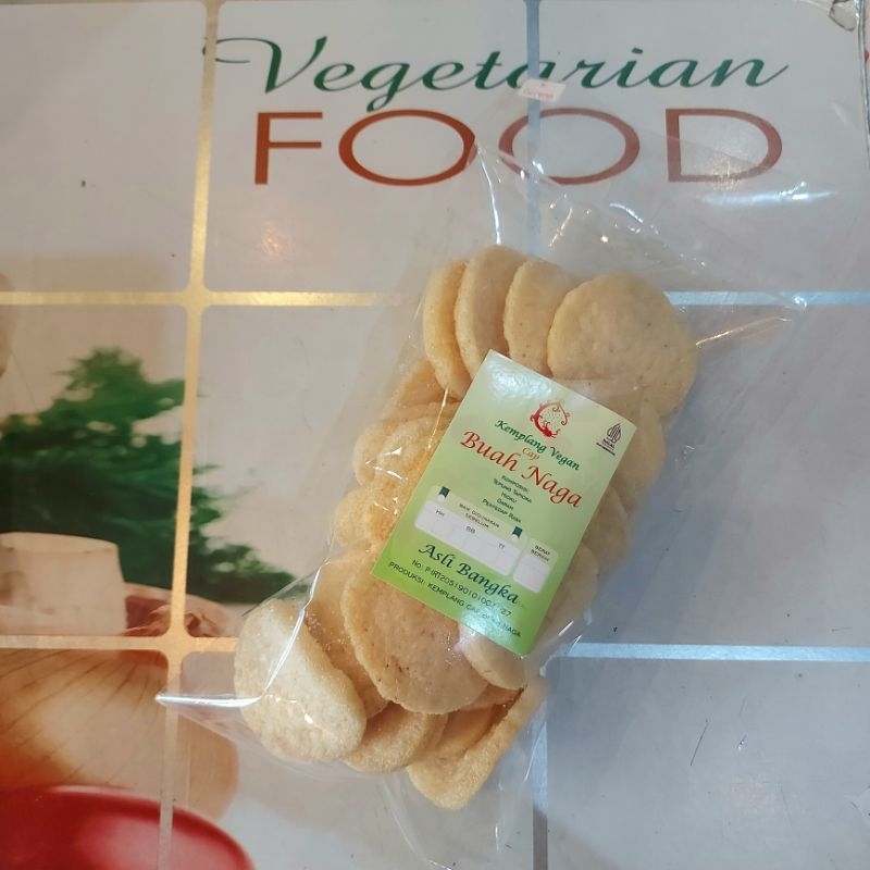 

KEMPLANG VEGAN GORENG, 100gr, CAP BUAH NAGA