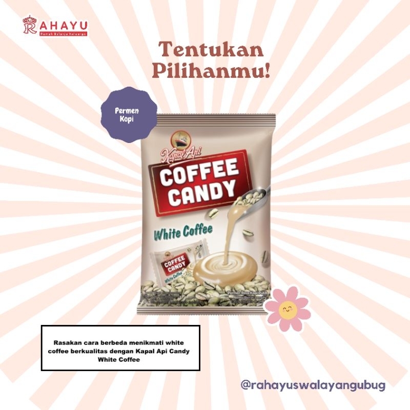 

PERMEN WHITE COFFEE KAPAL API 135 GR