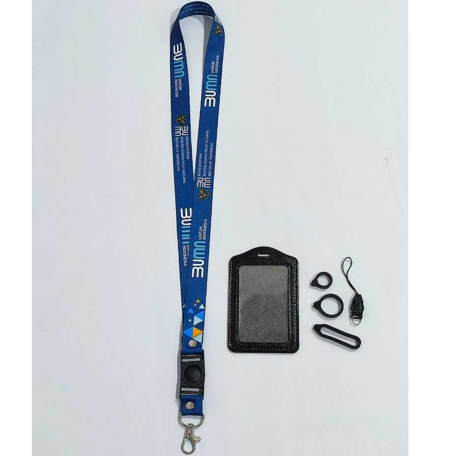 

Lanyard Bumn Garuda Full Printing 1Set Full Desain/Lanyard Bumn Garuda Premium Free Card Holder