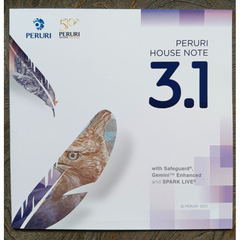 Testnote Peruri Elang Jawa Polymer 3.1