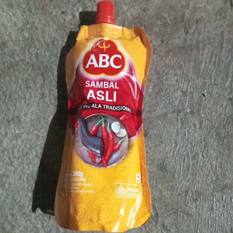 

ABC Sambal Asli digiling ala tradisional 380g