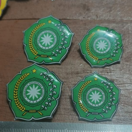 Pin Bros PKK Warna Hijau Resin