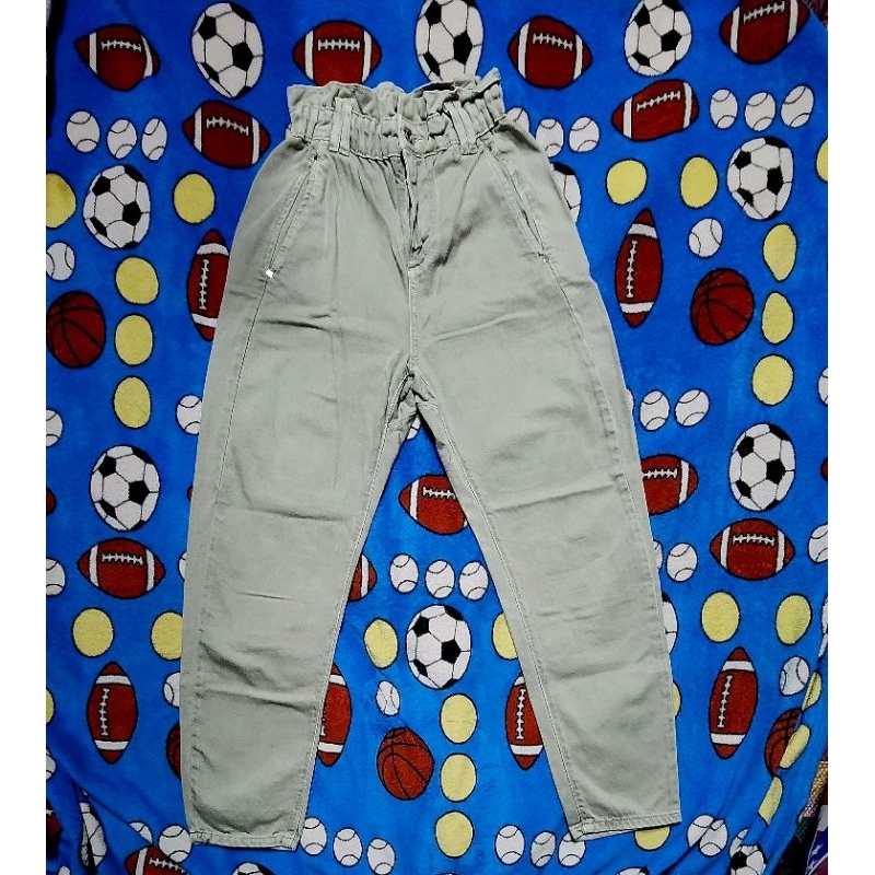 PRELOVED CELANA BAGGY ZARA ORIGINAL STORE