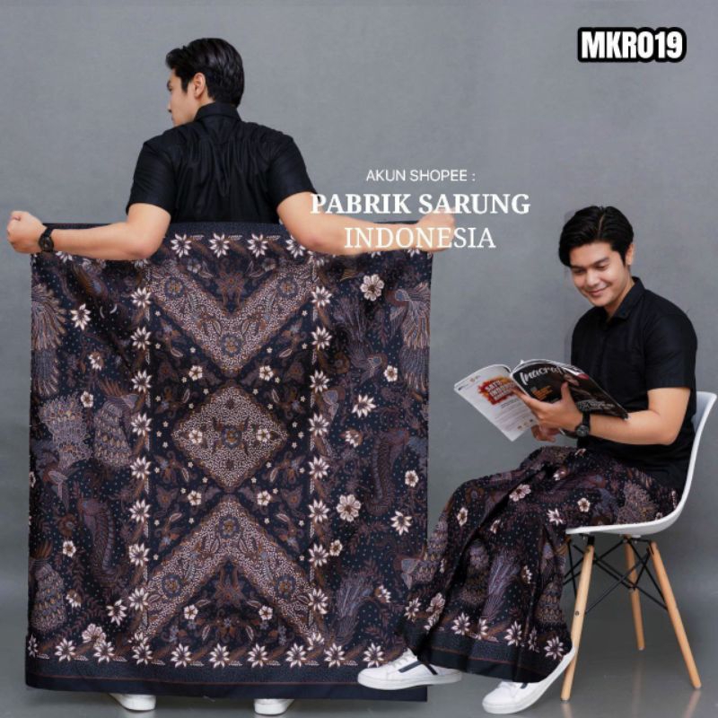 BESTPROMO (PABRIK SARUNG) SARUNG BATIK SIDOMUKTI PRIA DEWASA