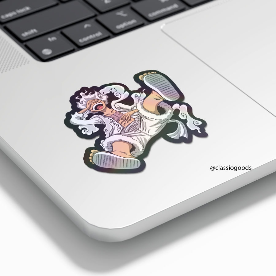 

Sticker Holograpic "One Piece Luffy Gear 5