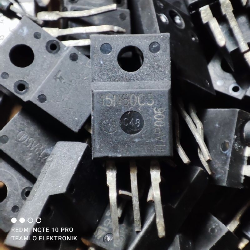 MOSFET TV/POWER SUPPLY CABUTAN 10 AMPER KEATAS (10A60,11N60,12N50,13N60,15N60,16N60,18N60,20N60,25N6