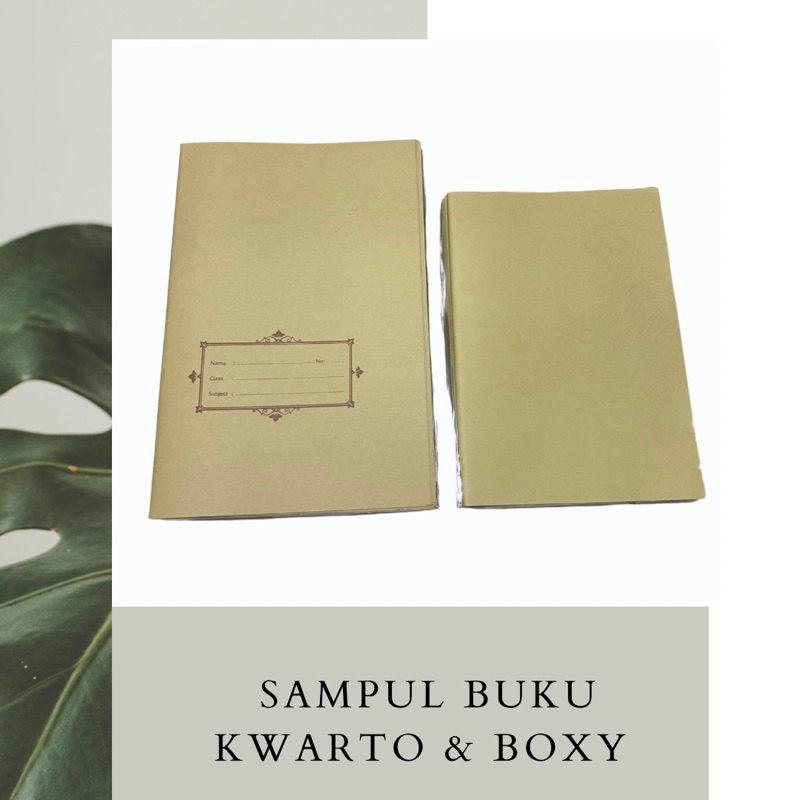 

SAMPUL BUKU COKELAT POLOS KWARTO SAMPUL BUKU BOXY COKELAT