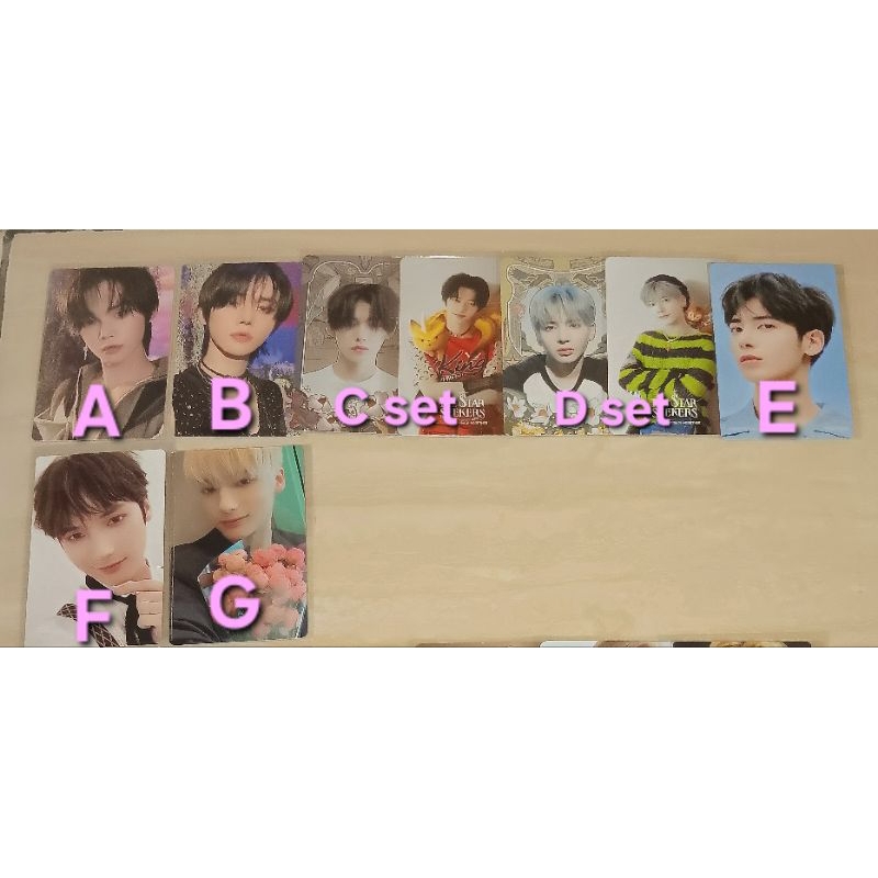 READY STOCK || PHOTOCARD TXT TOMORROW X TOGETHER - YEONJUN TAEHYUN HEUNINGKAI TEMPTATION, FREEZE TCC