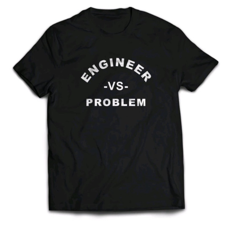KAOS VIRAL ENGINER VS PROBLEM DTF DEPAN