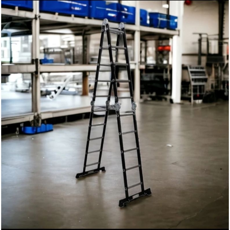 Krisbow tangga lipat 5.13 Meter Multipurpose 4x5 step