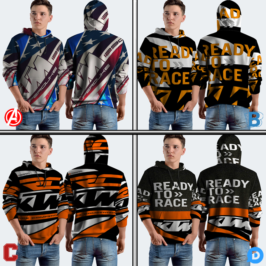Jumper Hoodie Jersey Racing Hoodie Pullover Fullprint Bahan Polyester Jersey |JR-2049506