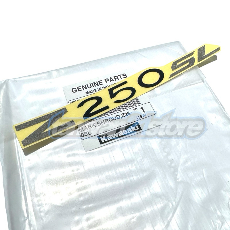 STICKER SAYAP ELMBLEM KAWASAKI Z250SL Z 250SL ORIGINAL