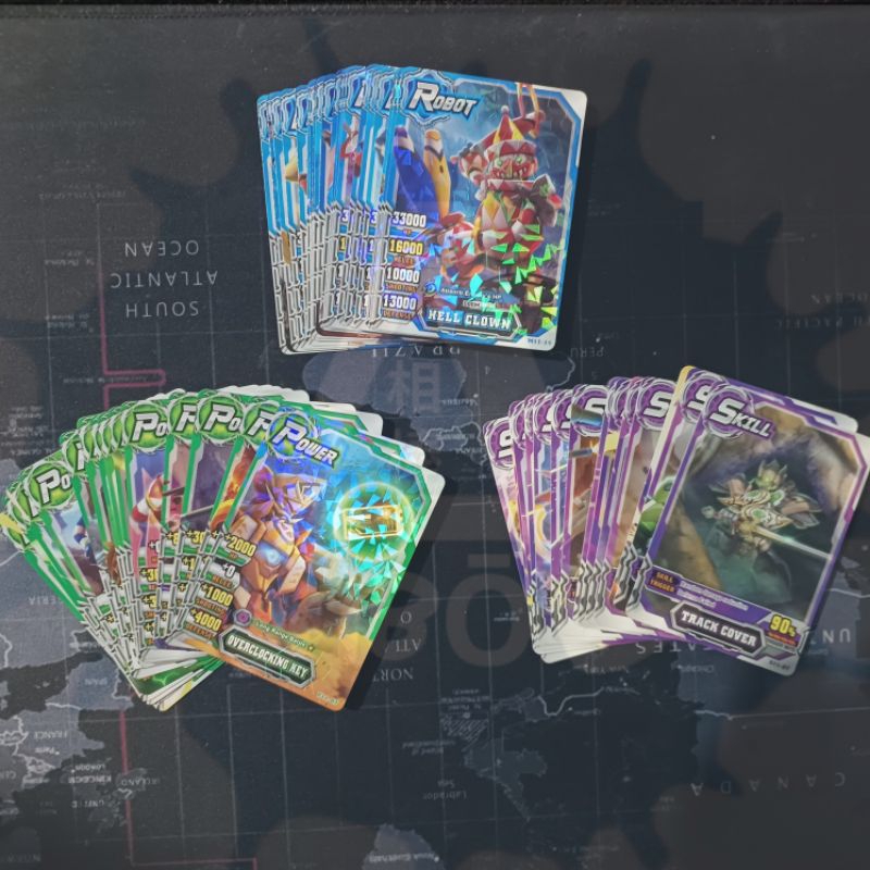 Hero of Robots full set normal & crystal - robot skill power - NGV5