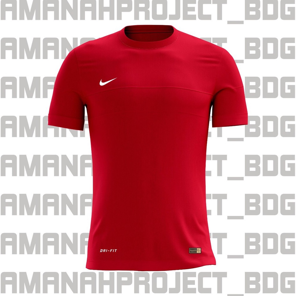 ART F57B Kaos Dryfit Olahraga MERAH Kaos Running Pendek Koas Jersey Polos Kaos Futsal Badminton Jers