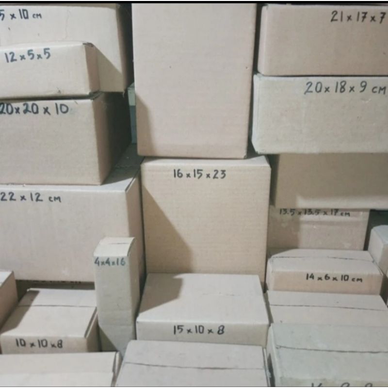 

kardus packing ukuran PxLxT 16x15x23cm