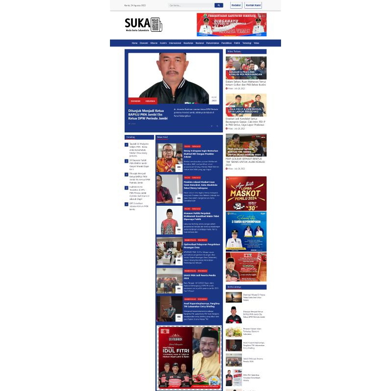 Website Portal Berita