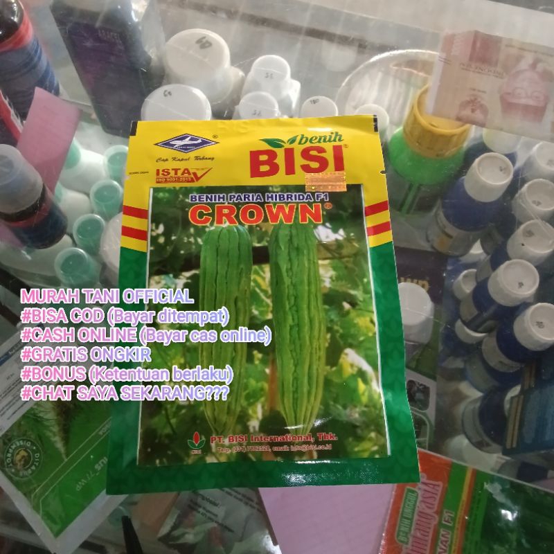 

Benih Paria Pare Super Crown 11 F1 (Berbobot, Daging Tebal, Produksi Tinggi) isi Benih 10 gram Kadaluwarsa 2025 (Terbaru)