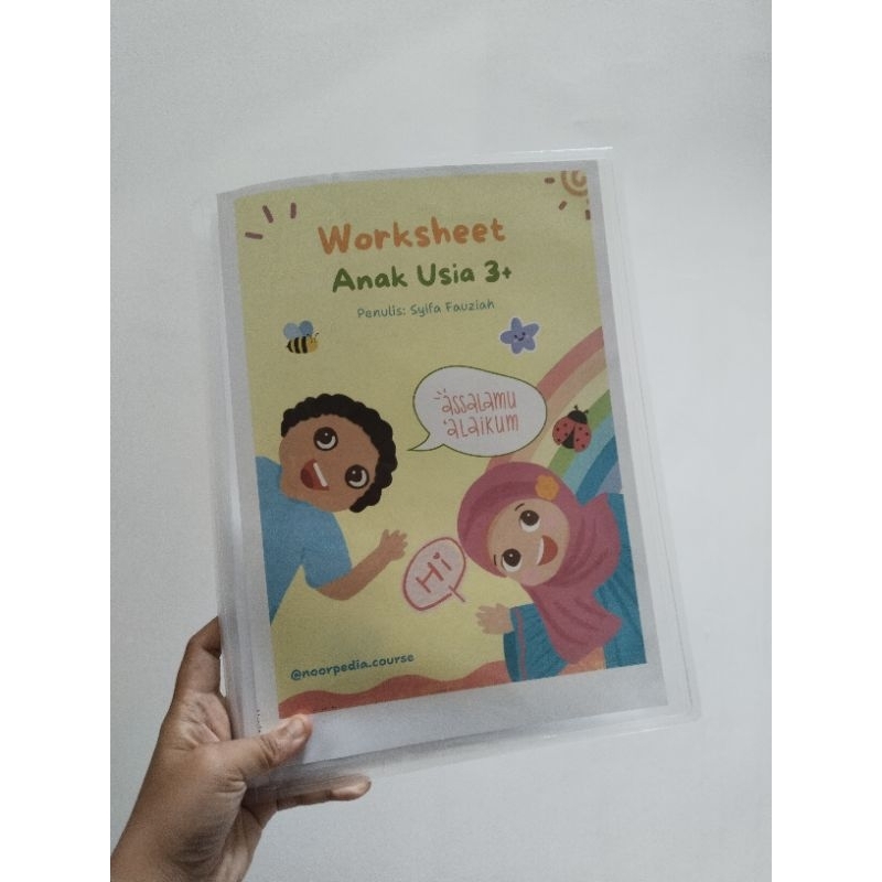 Buku aktivitas anak 3+ tahun bonus spidol