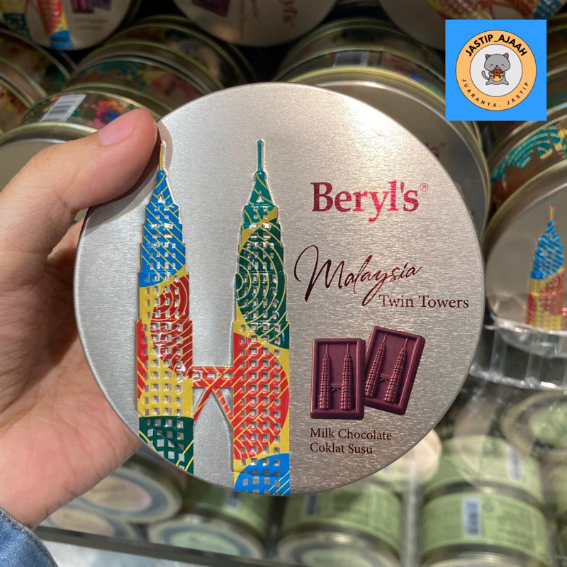 

Beryl's Twin Tower Small Tin Milk Chocolate (80g)