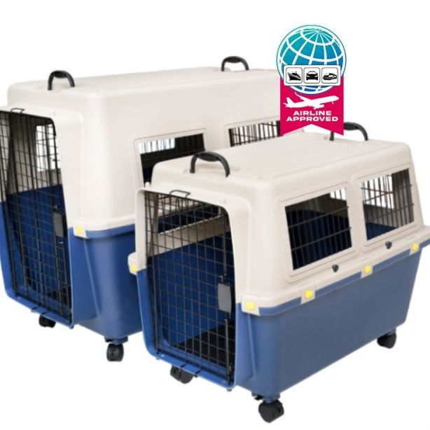 Kennel Box Pet Crate Cargo Travelling Anjing Besar XL KN 705