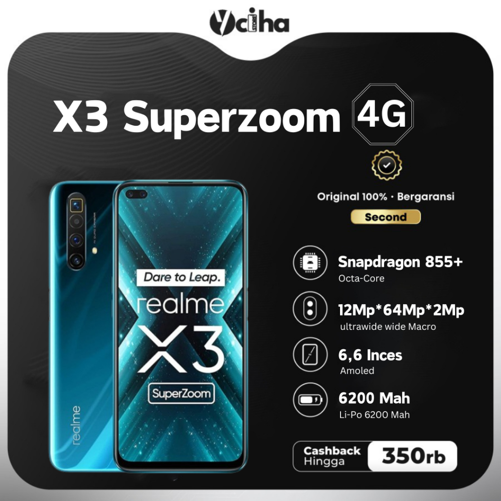 Realme X3 Superzoom 12/256Gb Second Resmi