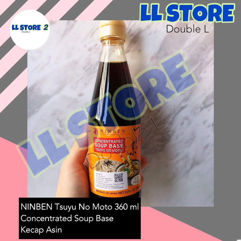 

NINBEN Tsuyu No Moto 360 ml Concentrated Soup Base | Kecap Asin Jepang