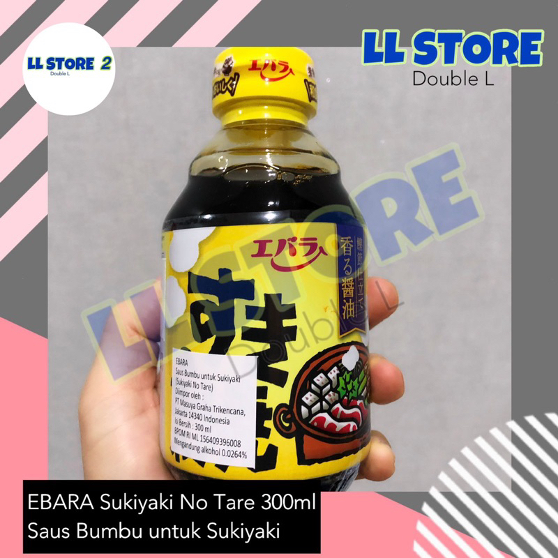 

EBARA Sukiyaki No Tare 300 ml | Saus Bumbu untuk Sukiyaki Jepang