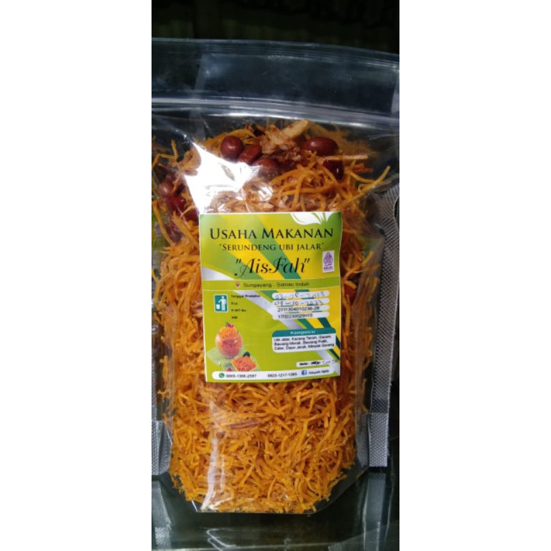 

serundeng ubi jalar "AisFah