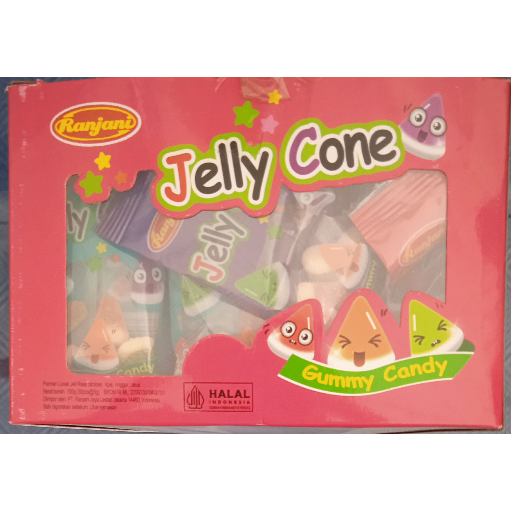 

Jelly Cone, Gummy Bean / 1 pcs