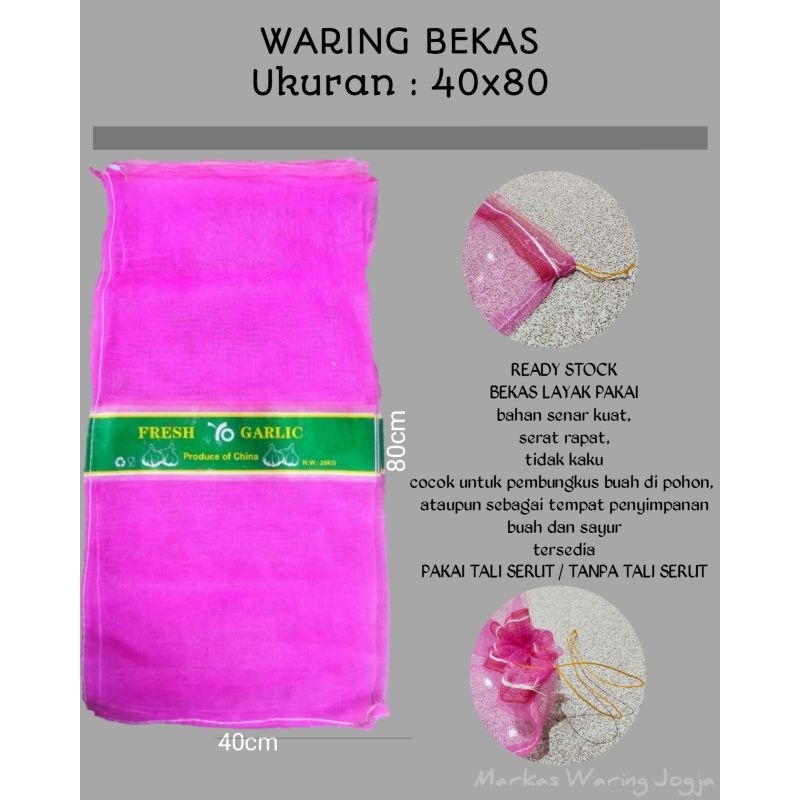 Pembungkus buah kelengkeng karung bekas bawang putih waring bawang brongsong kelengkeng fruit cover 