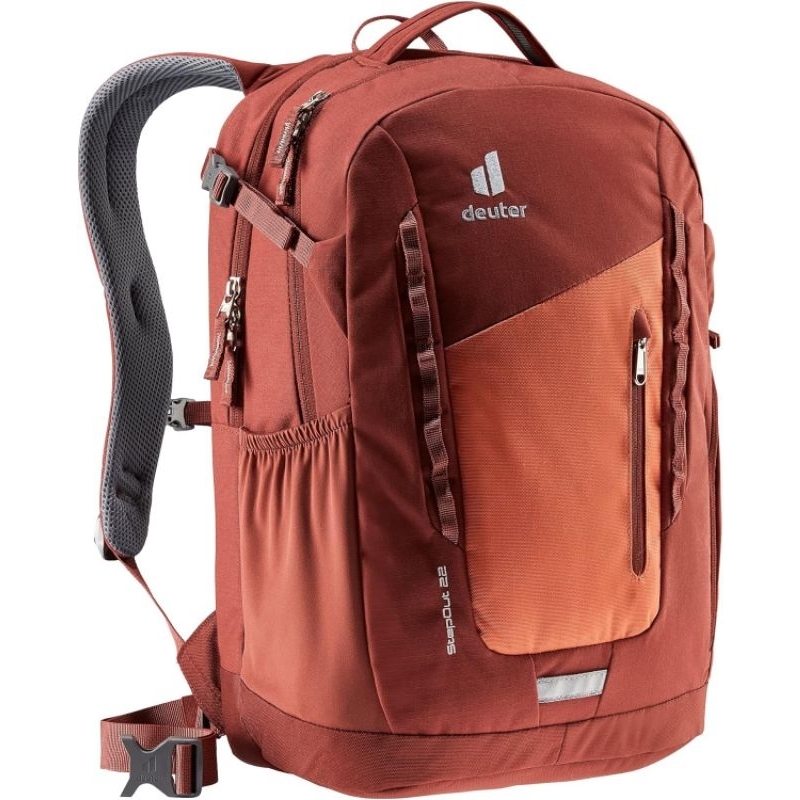 Tas Ransel Harian / Daypack Deuter Stepout 22L unisex Original - Sienna Redwood